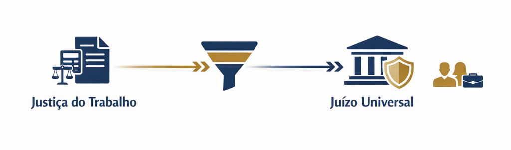 Recuperação judicial e desconsideração da personalidade jurídica: limites da atuação da Justiça do Trabalho à luz da jurisprudência do STF