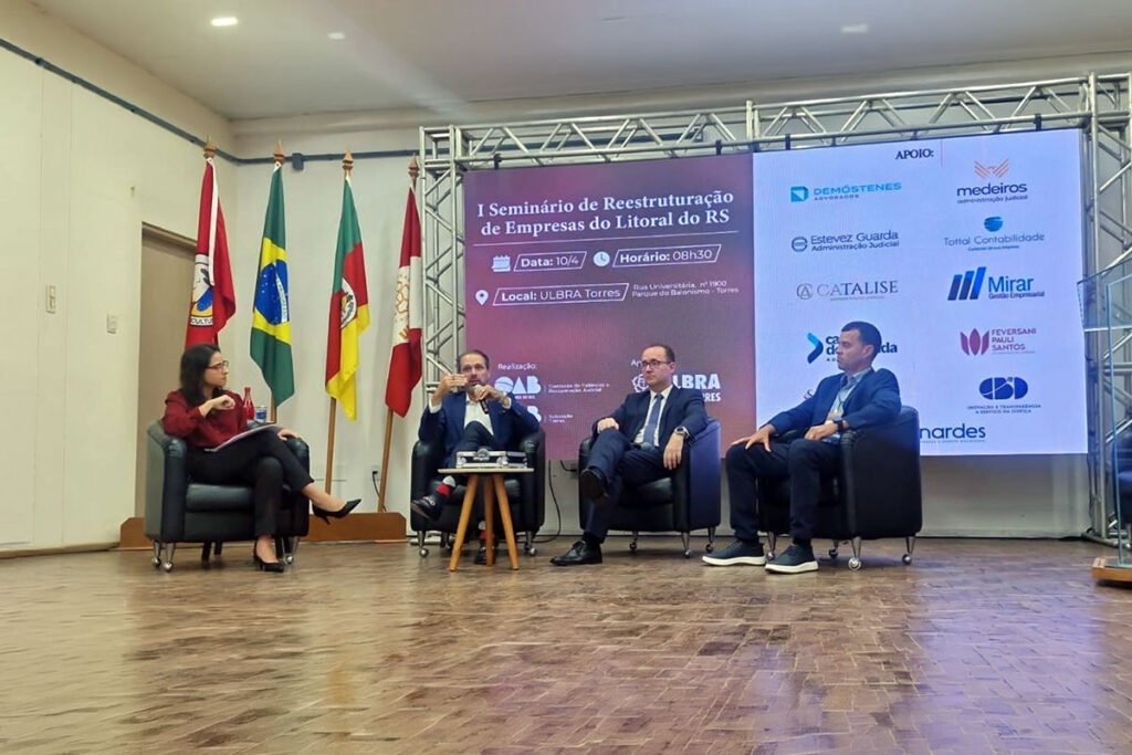 Thomas Dulac Müller participa de seminário da OAB/RS sobre os novos contornos da recuperação judicial